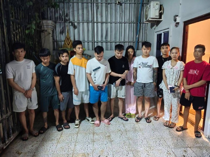 越南诈骗曝光现场图片