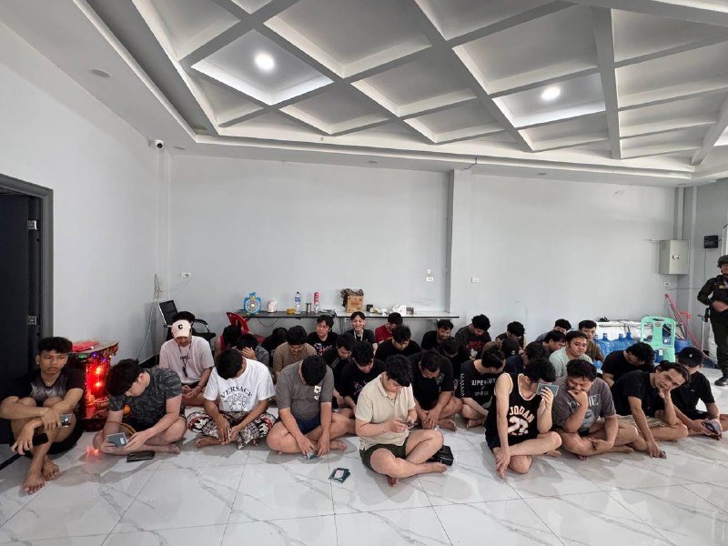 印尼诈骗曝光现场图片