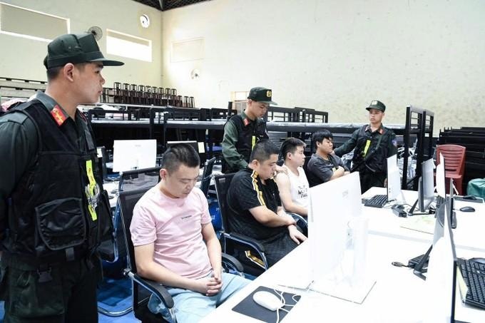 越南诈骗曝光现场图片