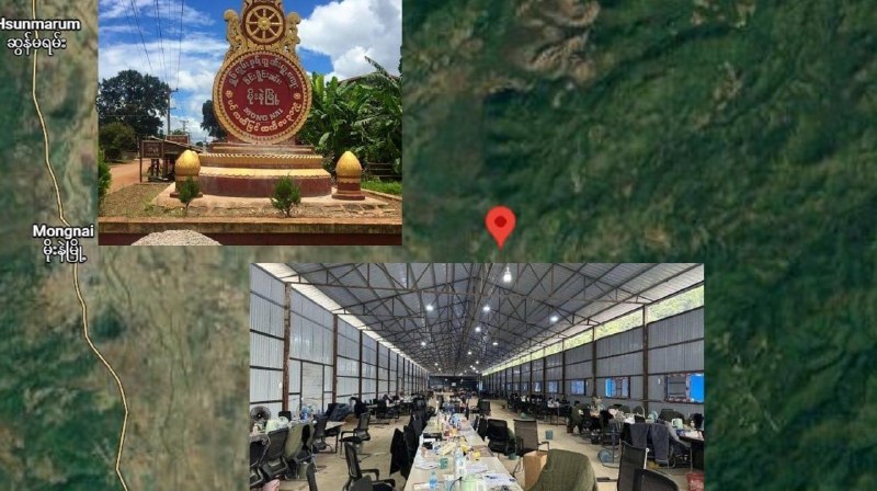 缅甸诈骗曝光现场图片