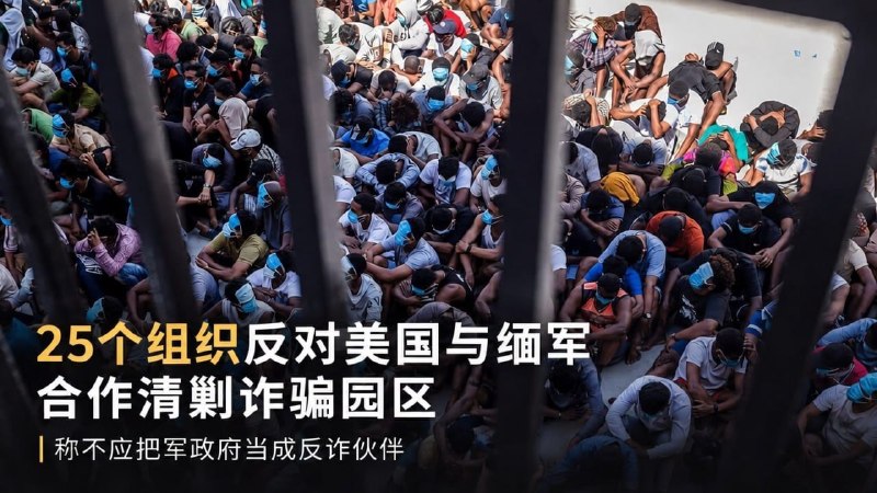 缅甸诈骗曝光现场图片