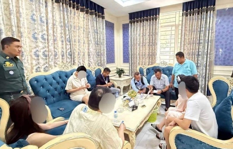 柬埔寨诈骗曝光现场图片