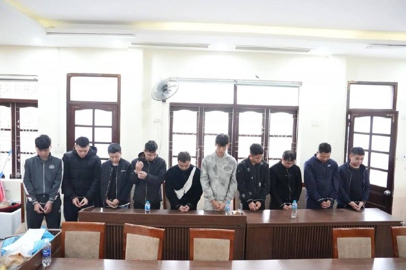 越南诈骗曝光现场图片