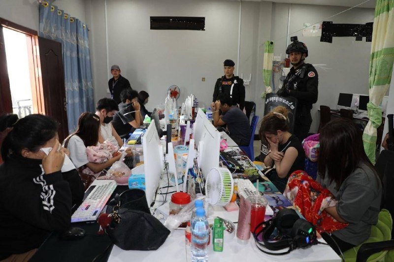 泰国诈骗曝光现场图片
