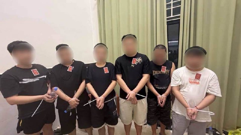 柬埔寨诈骗曝光现场图片