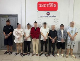柬埔寨诈骗曝光现场图片