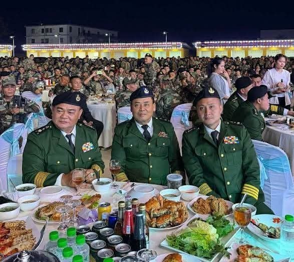 缅甸诈骗曝光现场图片