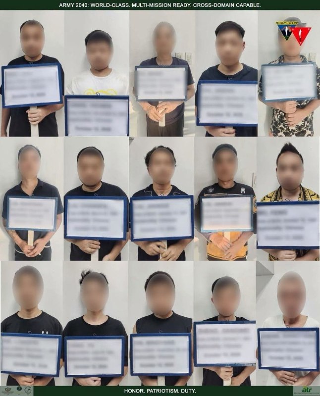 菲律宾诈骗曝光现场图片