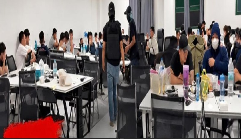 越南诈骗曝光现场图片