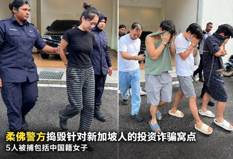 新加坡诈骗曝光现场图片